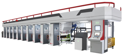 Stroj za duboki tisak s automatskim registrom boja