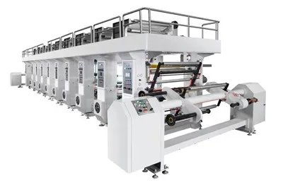 Stroj za duboki tisak bez osovine