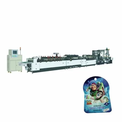 Stroj za trostrano brtvljenje i izradu stojećih vrećica